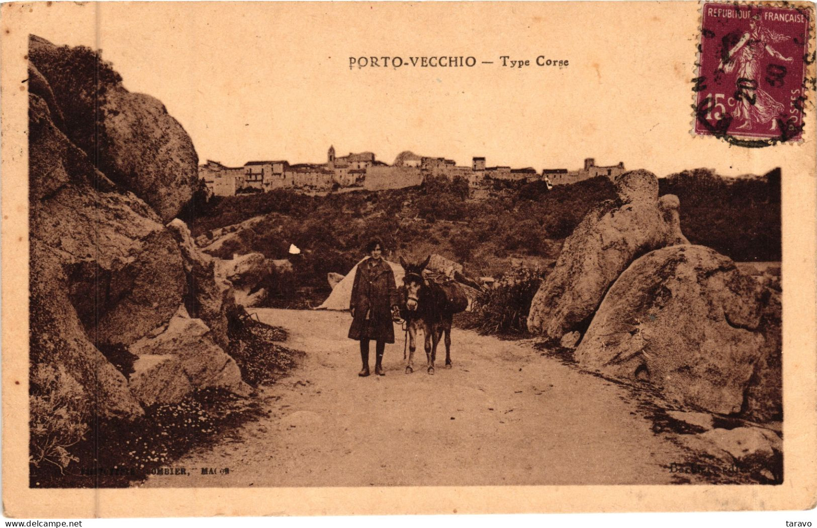 CORSE - PORTO-VECCHIO - TYPE CORSE - ANE - Andere & Zonder Classificatie