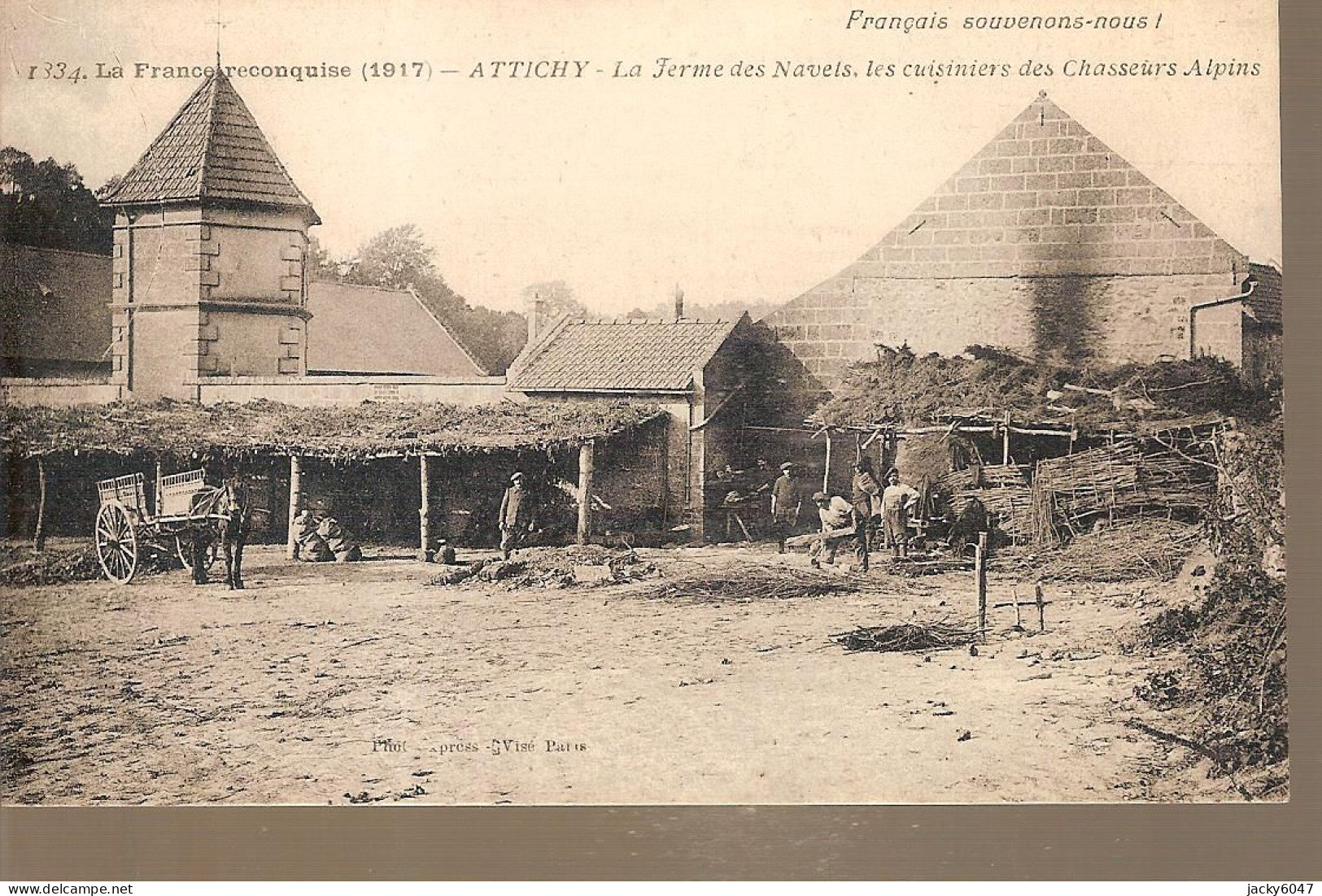 60  Attichy (oise)  La Ferme Des Navets.... - Attichy