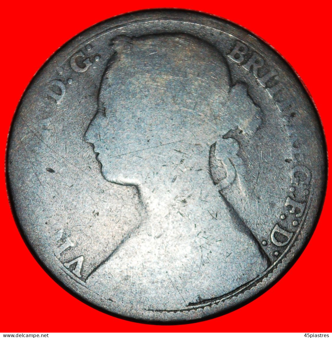 * BRITAIN MISTRESS OF SEAS (1860-1894): UNITED KINGDOM  PENNY 1879! VICTORIA (1837-1901) · LOW START · NO RESERVE! - D. 1 Penny