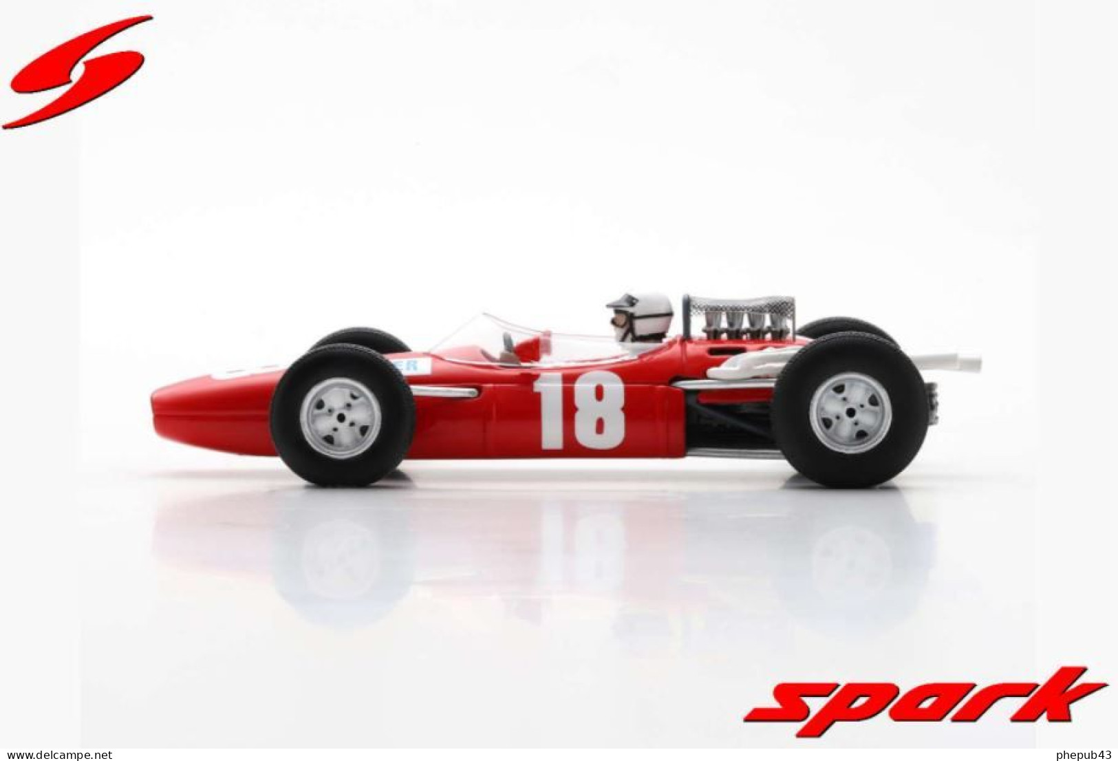 Brabham BT7 - British GP FI 1966 #18 - Jo Bonnier - Spark - Spark