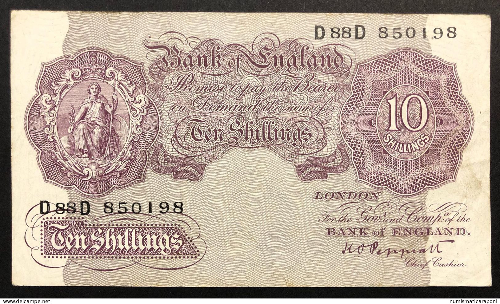 GRAN BRETAGNA Great Britain 10 Shillings 1948-1960   LOTTO 292 - 1 Pound