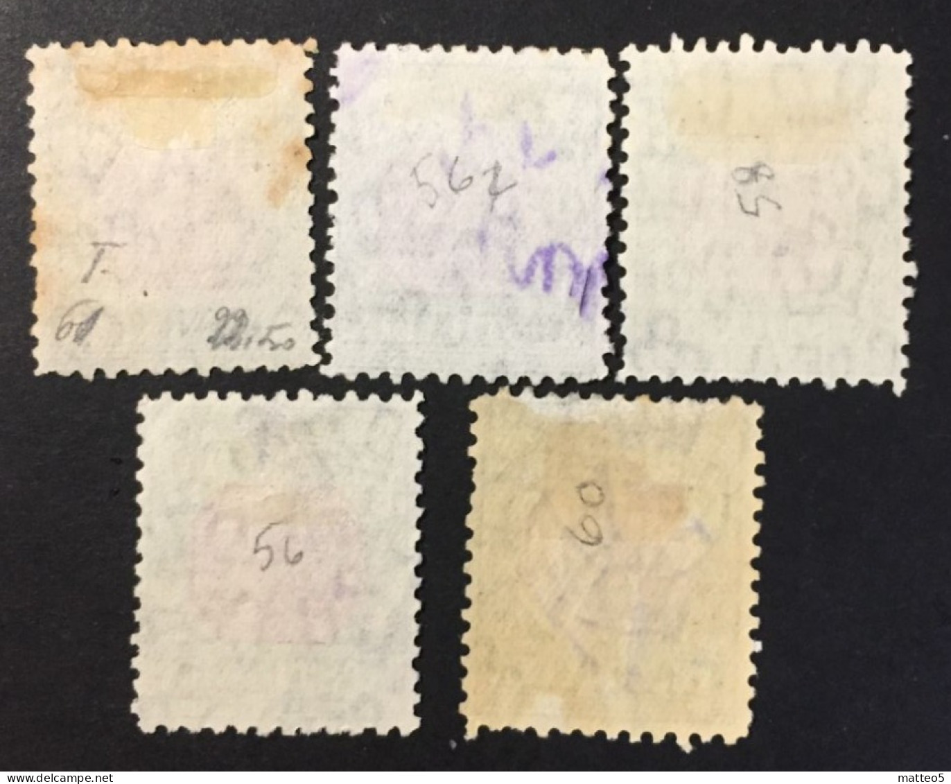 1932 /38 - Australia - Postage Due Stamp - 1D,2D,1/2D,4D,1/ - Used - Postage Due