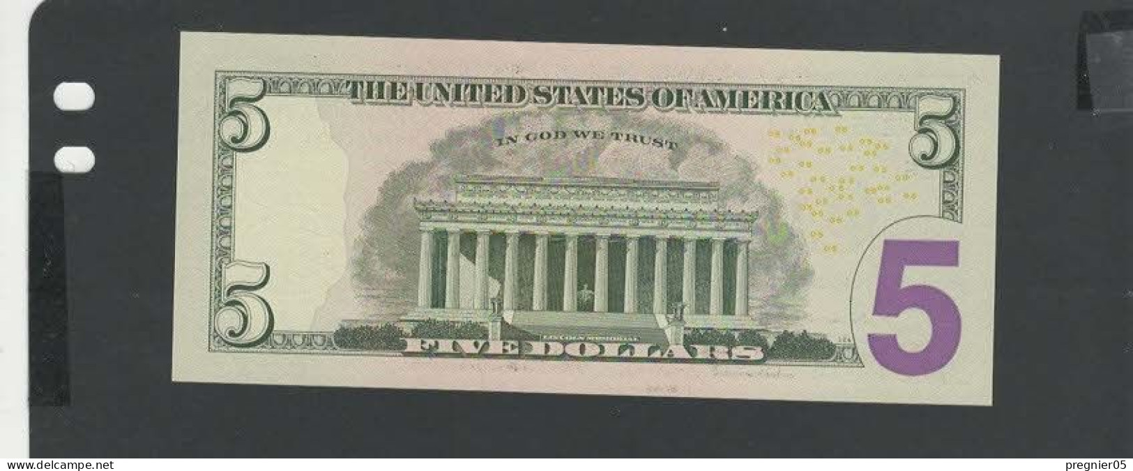 USA - Billet 5 Dollar 2013 NEUF/UNC P.539 § MF 674 - Federal Reserve (1928-...)