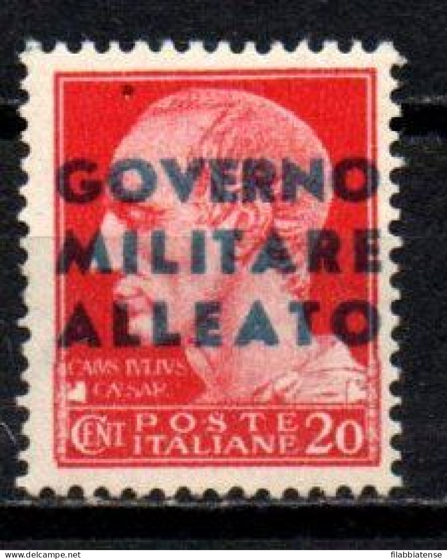 1943 - Italia - Occupazione Militare Alleata - Napoli NA1 Soprastampati  ------- - Occup. Anglo-americana: Napoli