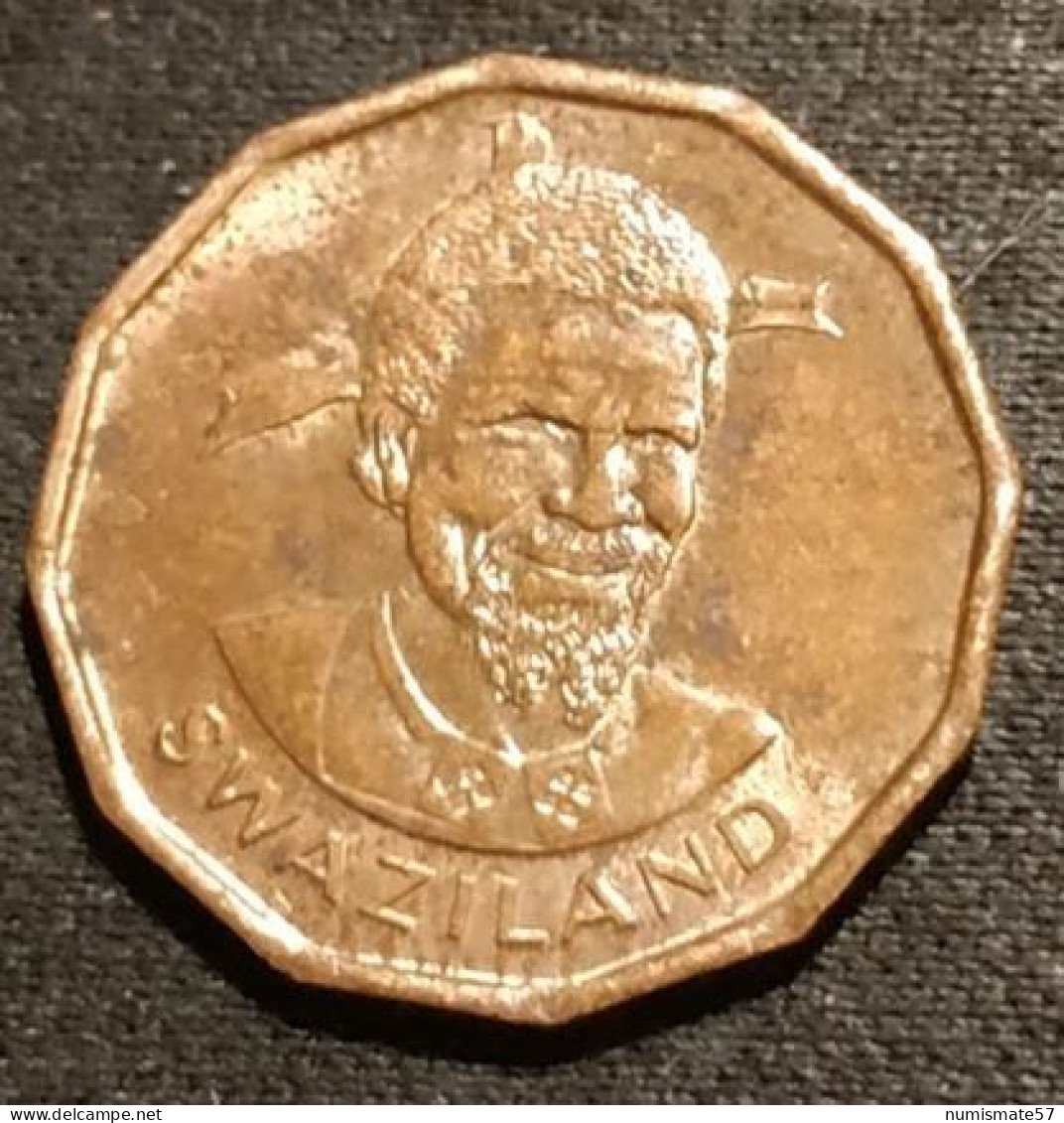 SWAZILAND - ( ESWATINI ) - 1 CENT 1975 - Sobhuza II - FAO - KM 21 - Swaziland