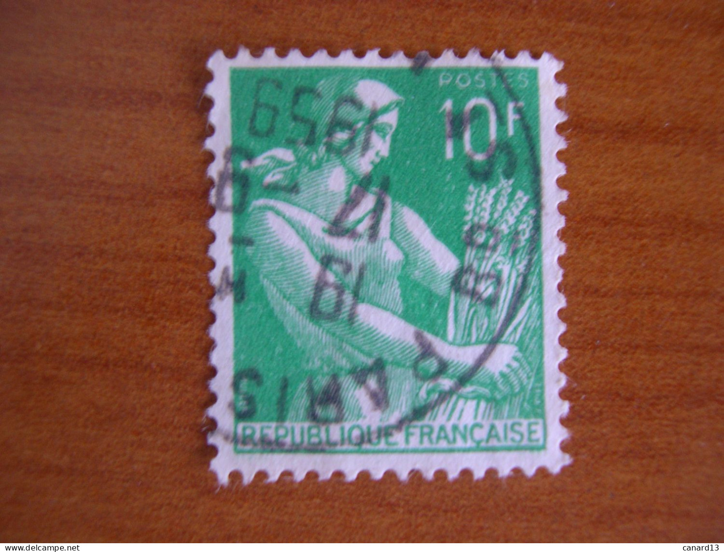 France Obl   N° 1115A - 1959-1960 Maríanne à La Nef