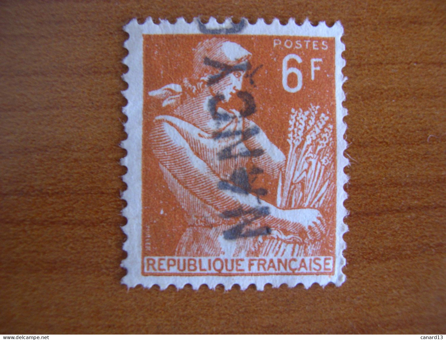 France Obl   N° 1115 - 1959-1960 Marianne à La Nef