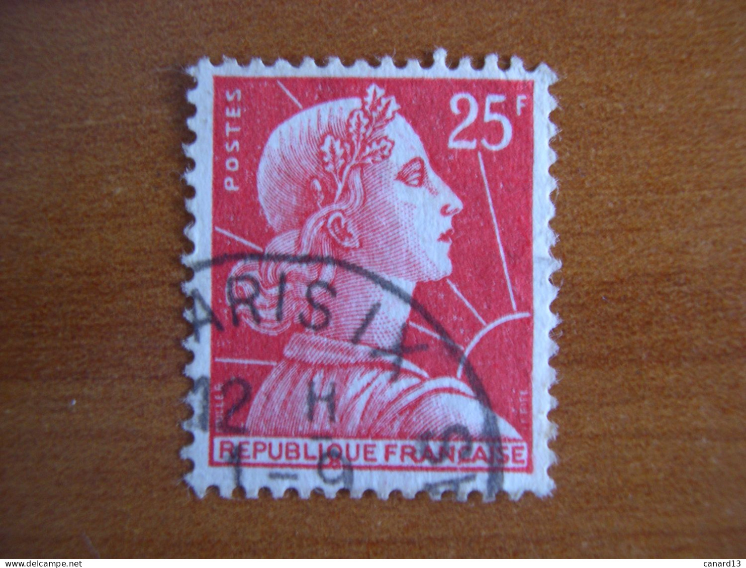 France Obl   N° 1011C - 1955-1961 Marianne De Muller