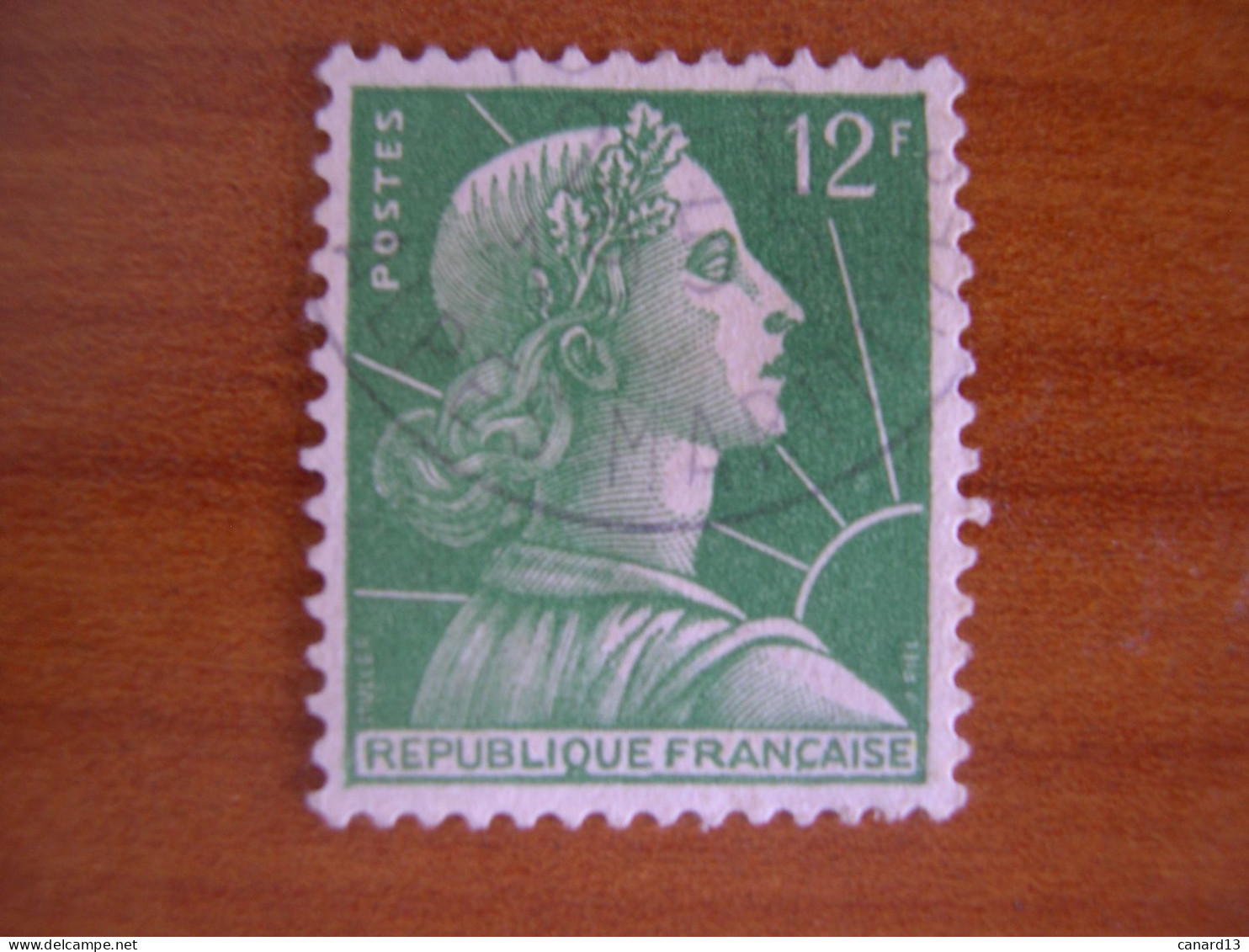 France Obl   N° 1010 - 1955-1961 Marianne De Muller