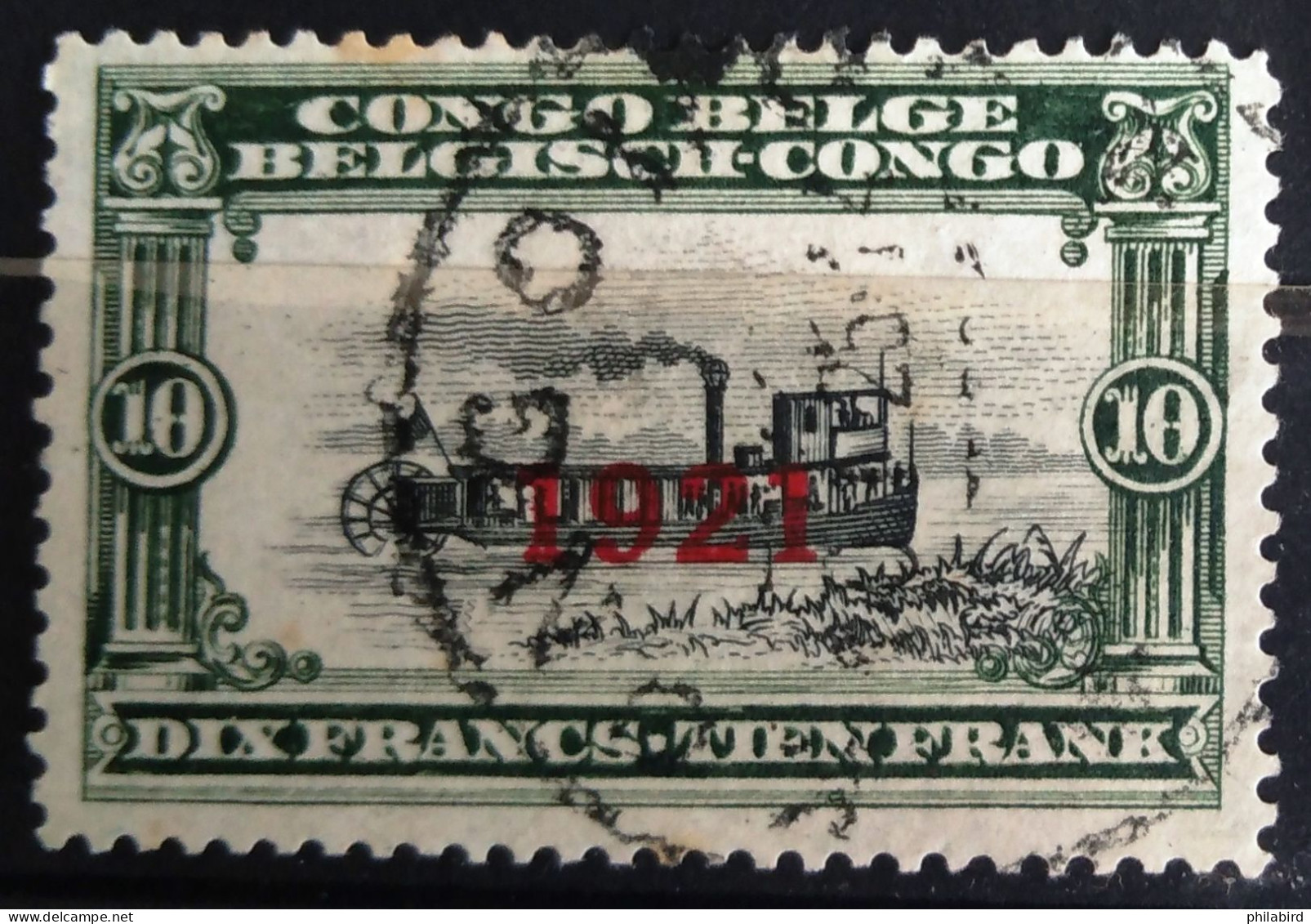 CONGO BELGE                      N° 94                     OBLITERE - Used Stamps