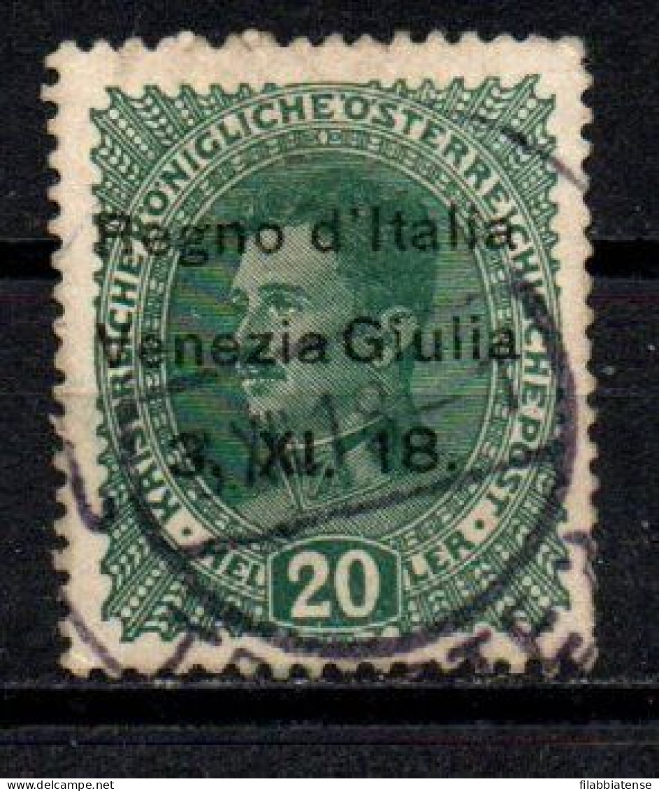 1918 - Italia - Occupazione Venezia Giulia 7 Soprastampati  ------- - Venezia Giulia