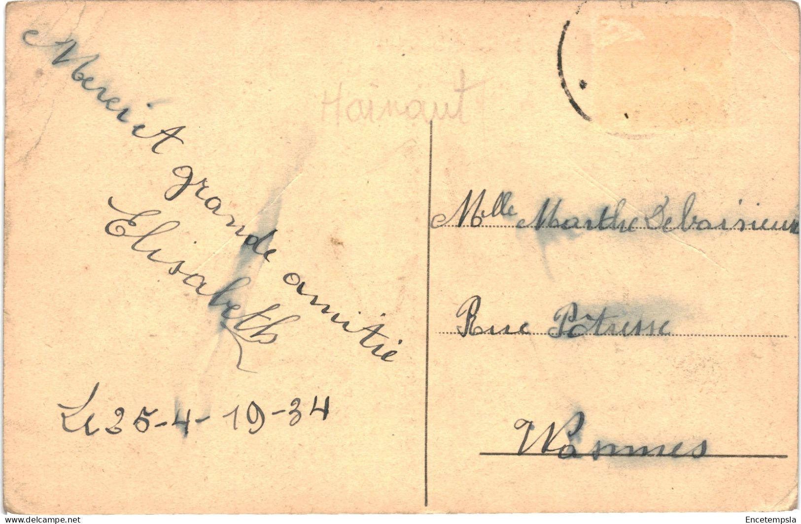 CPA Carte Postale   Belgique Pommeroeul Maison Communale 1934  VM73211ok - Bernissart