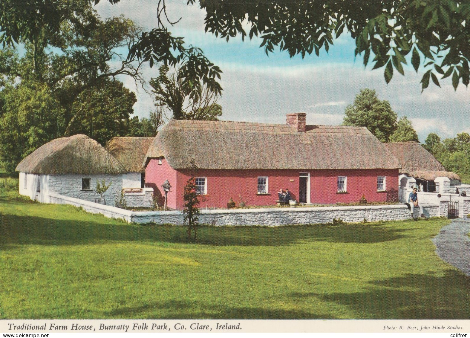 Irlande - Clare  -  Traditional Farm House, Bunratty Folk Park - Clare