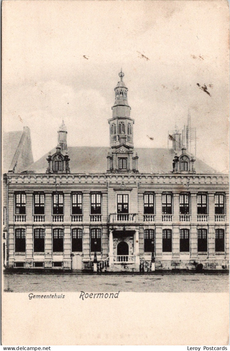 #3717 - Roermond, Gemeentehuis 1906 (LB) - Roermond