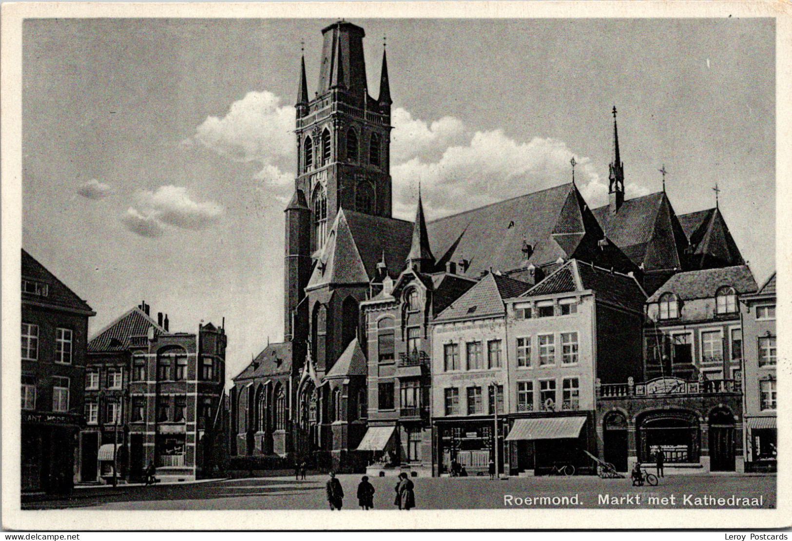 #3721 - Roermond, Markt Met Kathedraal (LB) - Roermond