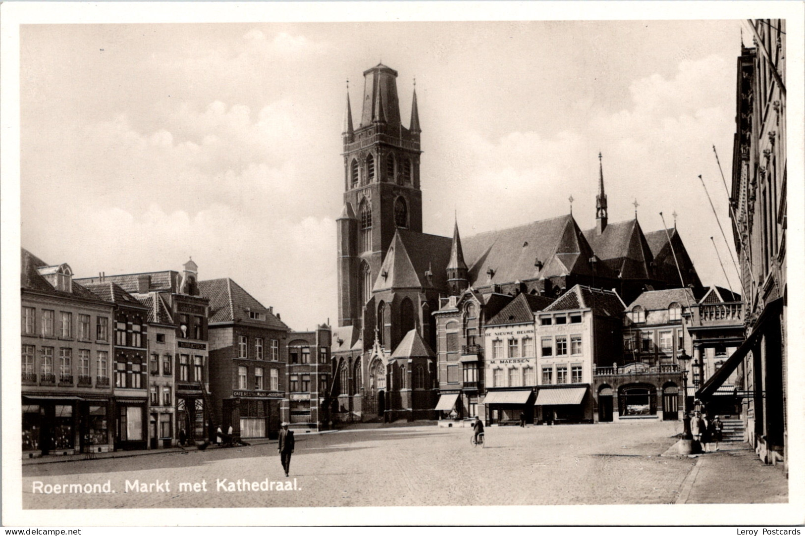 #3723 - Roermond, Markt Met Kathedraal (LB) - Roermond