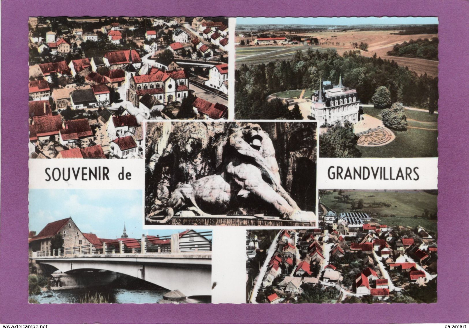 90 Souvenir De GRANDVILLARS  Multivues - Grandvillars