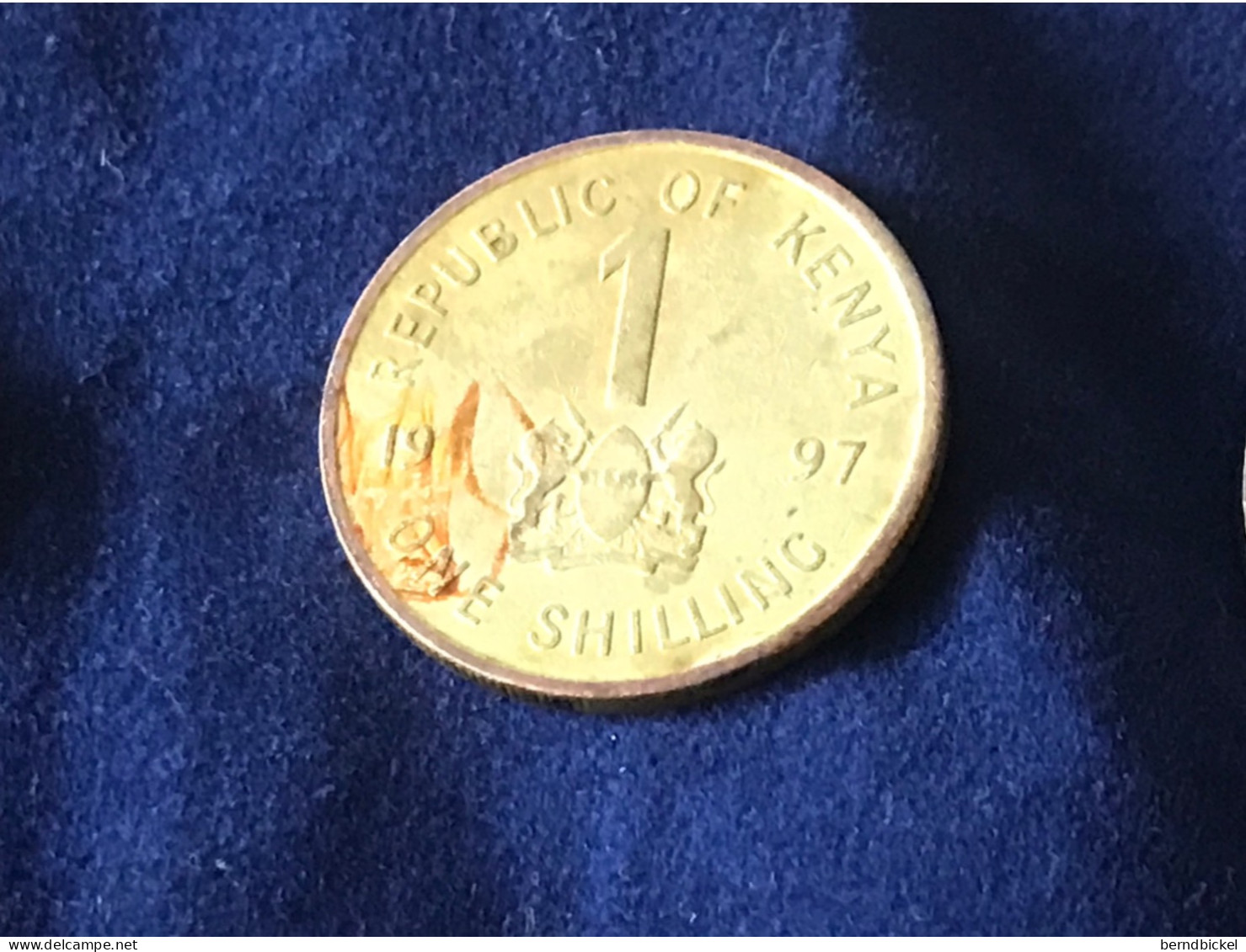 Münze Münzen Umlaufmünze Kenia 1 Shilling 1997 - Kenya