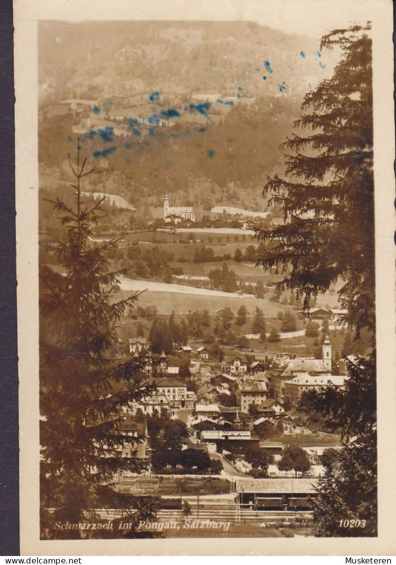 Austria PPC Schwarzack Im Pongau, Salzburg. Photoverlag Franz Mört, Wien 1941 Echte Real Photo Véritable (2 Scans) - St. Johann Im Pongau