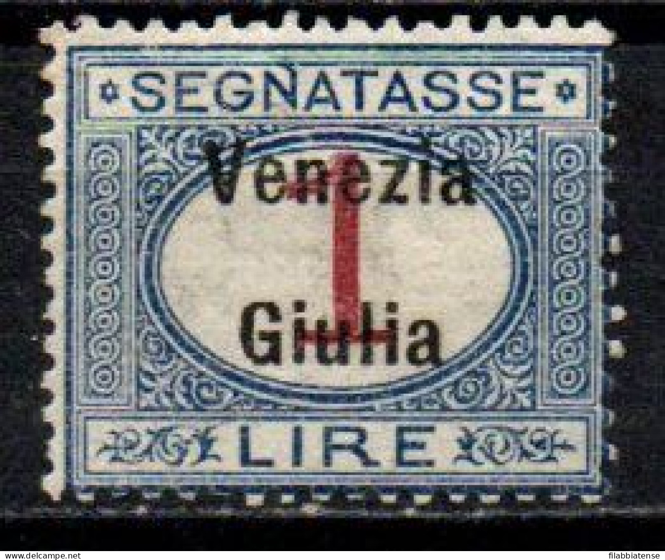 1918 - Italia - Occupazione Venezia Giulia S 7 Segnatasse Soprastampati  ------- - Vénétie Julienne