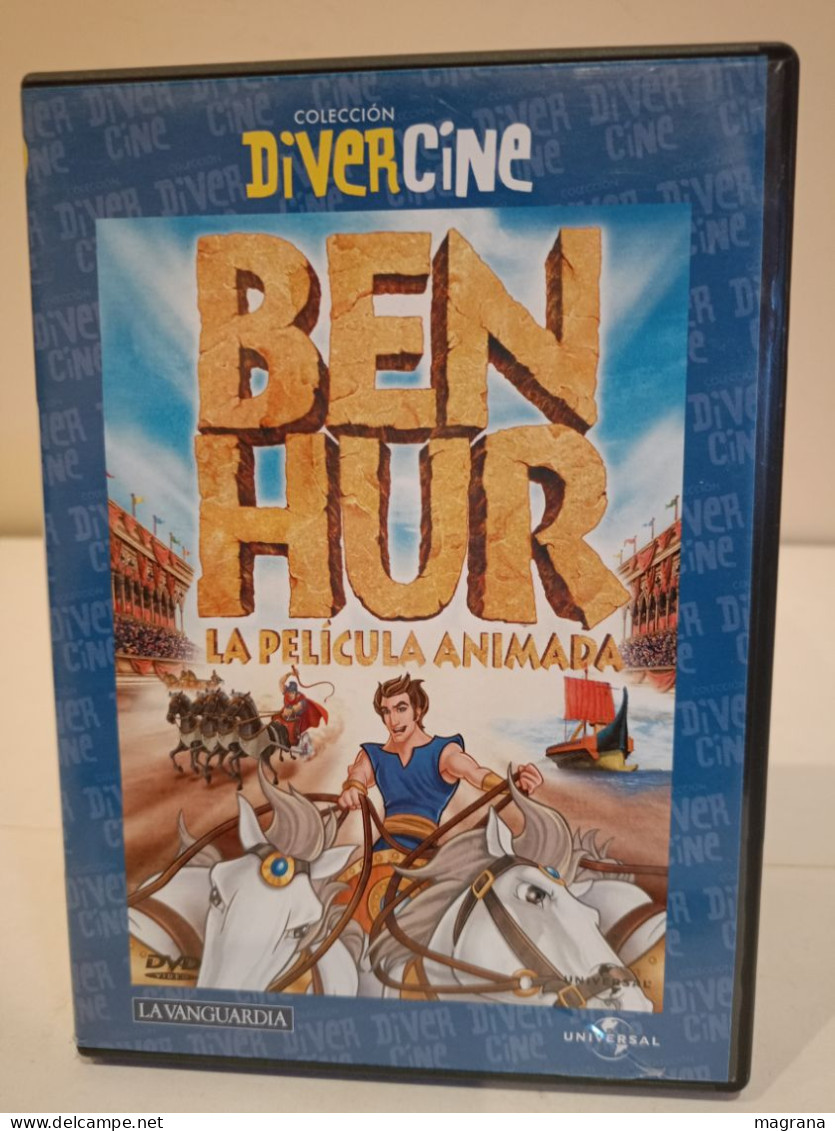 Película Dvd. Ben Hur. La Película Animada. Colección Divercine. 2005. Universal. - Children & Family