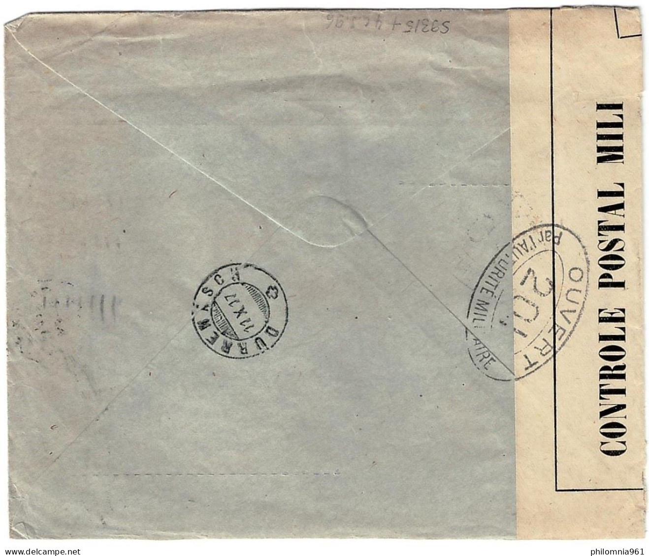 Cuba WWI FRENCH CENSORED COVER To Switzerland 1917 - Brieven En Documenten