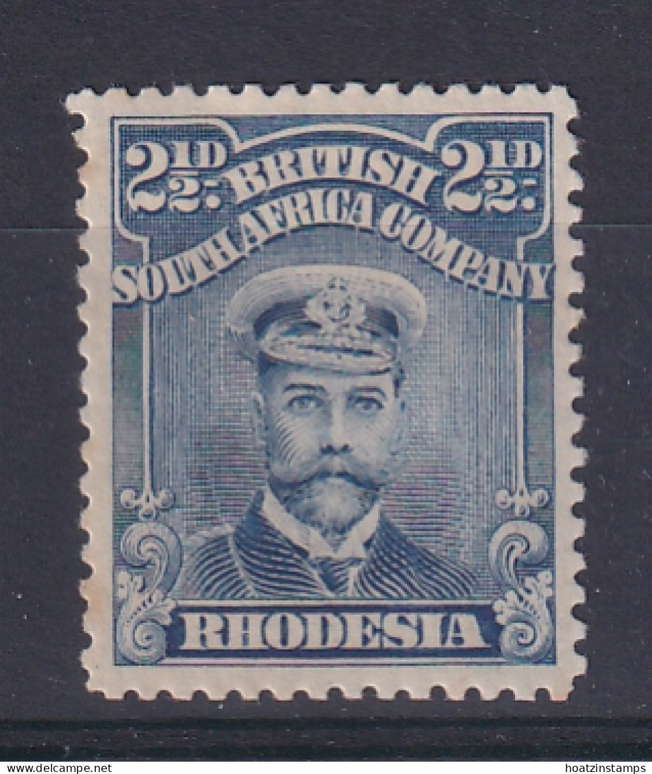 Rhodesia - BSAC: 1913/22   Admiral    SG200    2½d    Cobalt     MH - Andere & Zonder Classificatie