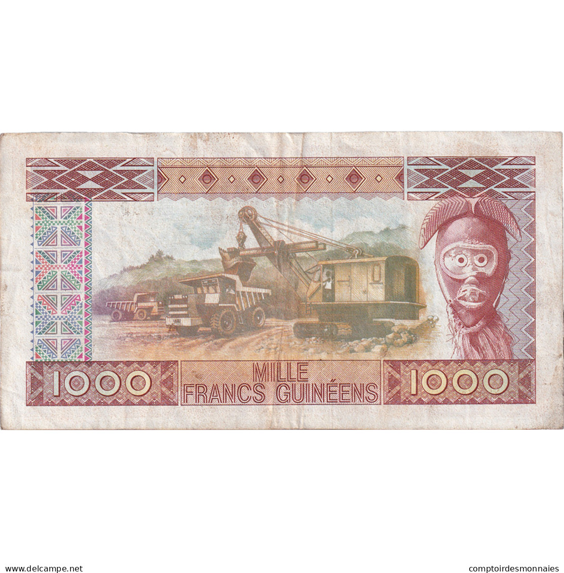 Billet, Guinée, 1000 Francs, 1985, 1960-03-01, KM:32a, TTB - Guinée