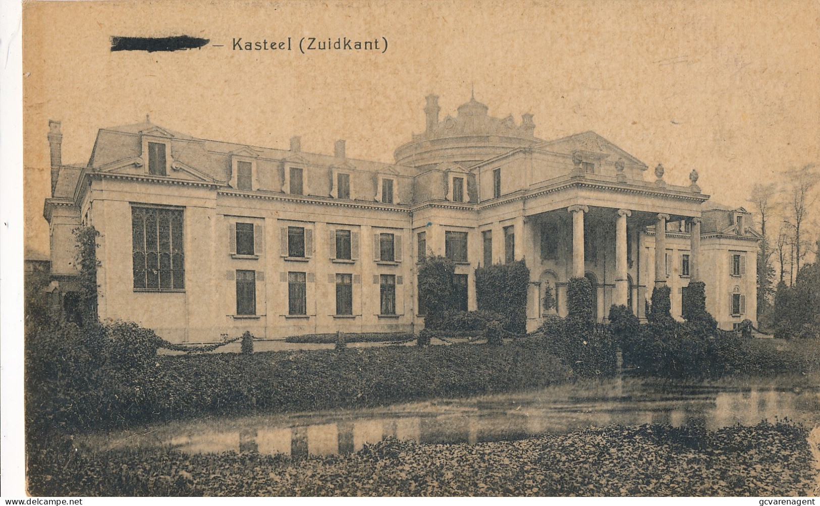 IZEGEM  KASTEEL  ZUIDKANT       2 SCANS - Izegem