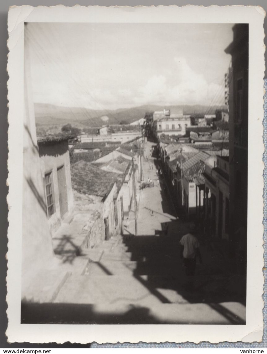 4 Fotos De Santiago De Cuba. C.1950 - América