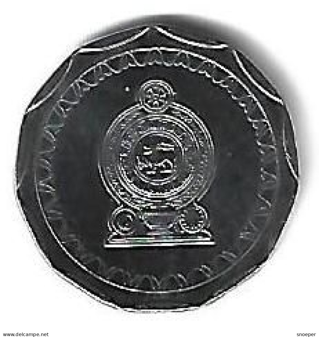 * Sri Lanka  10 Rupees  2013 Km 181  Xf - Sri Lanka