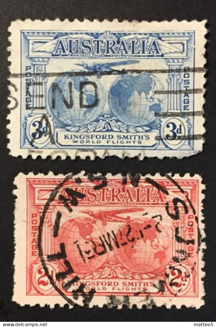 1931 - Australia - Kingford Smith's World Flights  -  Used - Gebruikt