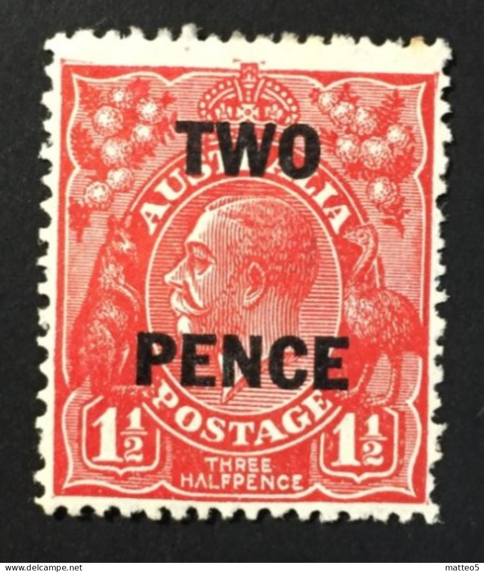 1930 - Australia - King George V Surcharged - Unused  Mint Hinged - Mint Stamps