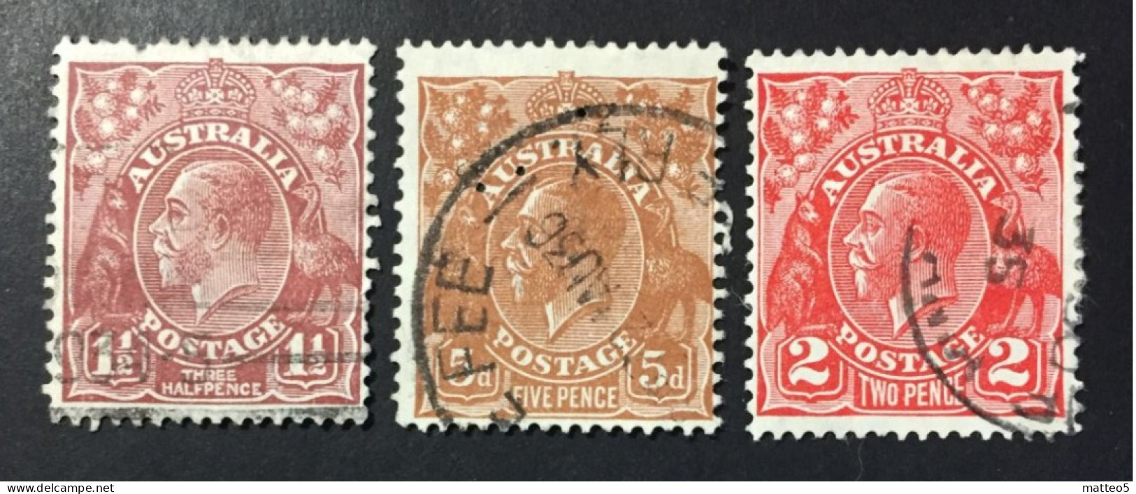 1930 - Australia - King George V - Used - Used Stamps