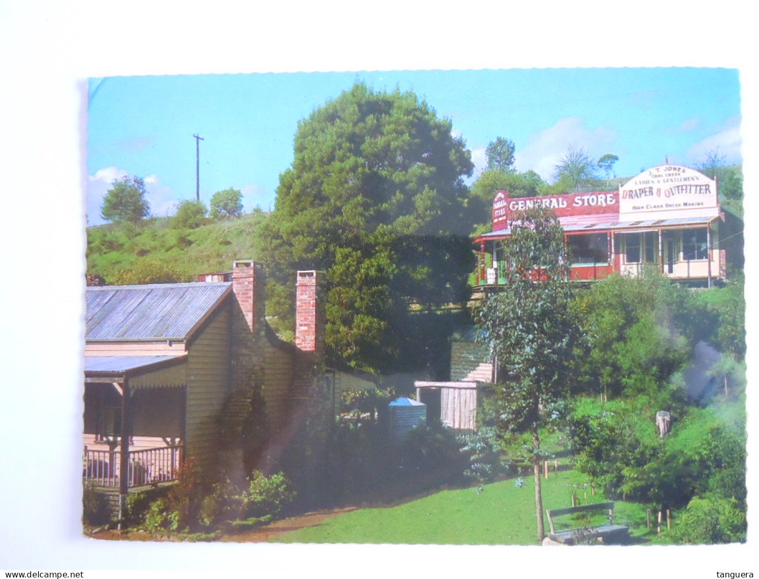Cpsm Australia Victoria Latrobe Valley Coal Creek Historical Park Korumburra 1980 - Andere & Zonder Classificatie