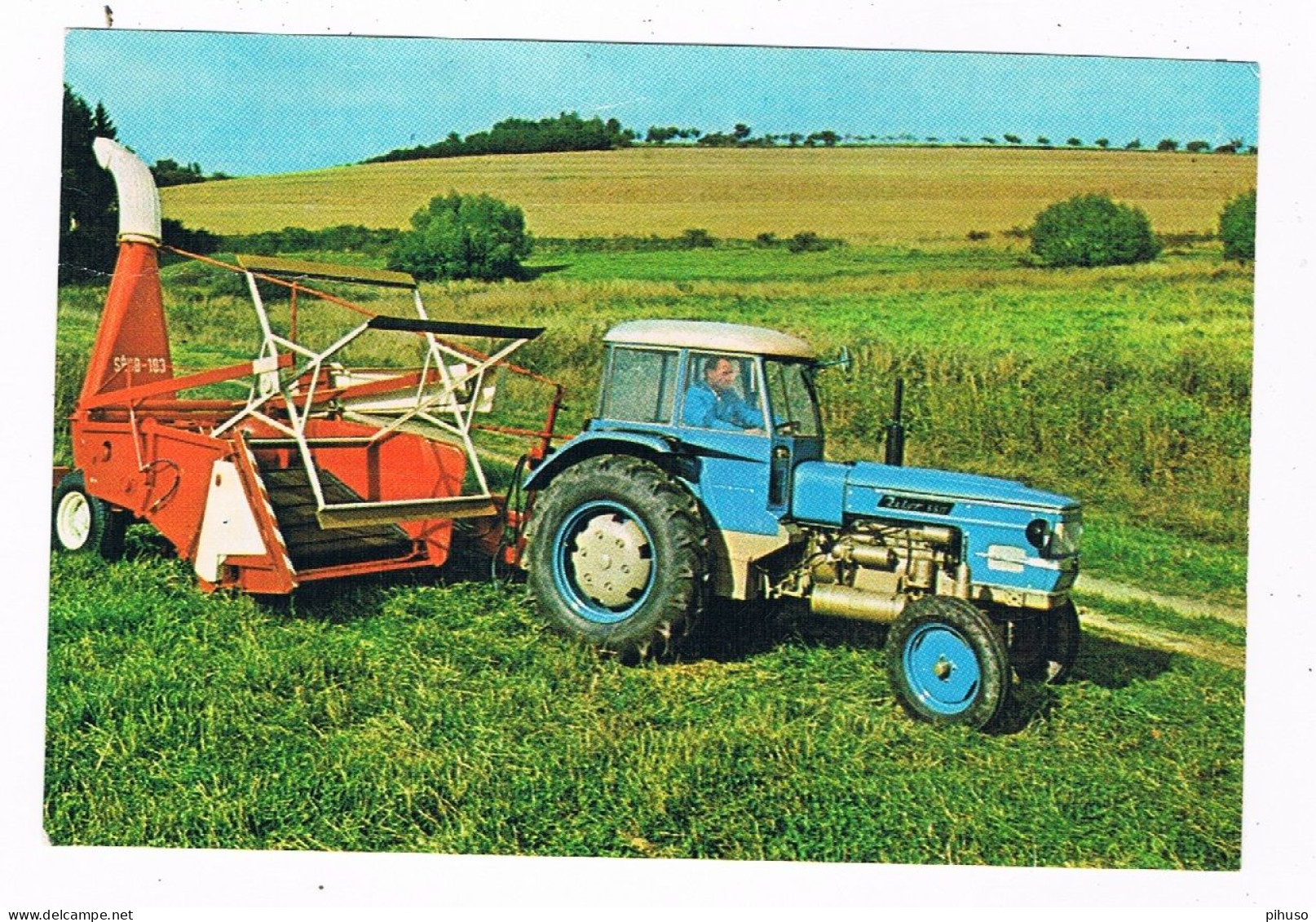 TRAC-3  ZATOR Mit Trommelfeldhäcksler SRUB 183 - Tractors