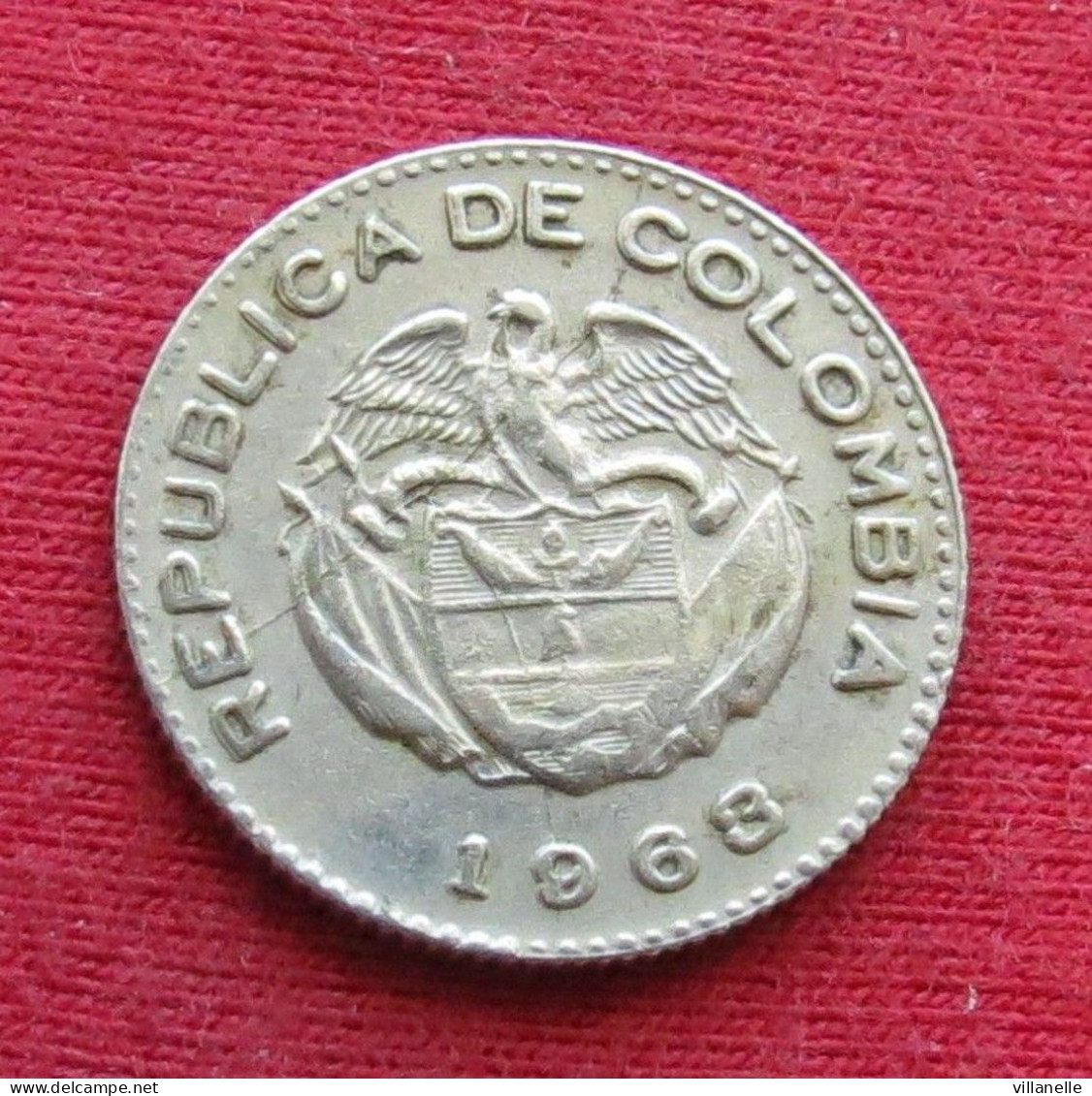 Colombia 10 Diez Centavos 1963 KM# 212.2 *VT Colombie - Kolumbien