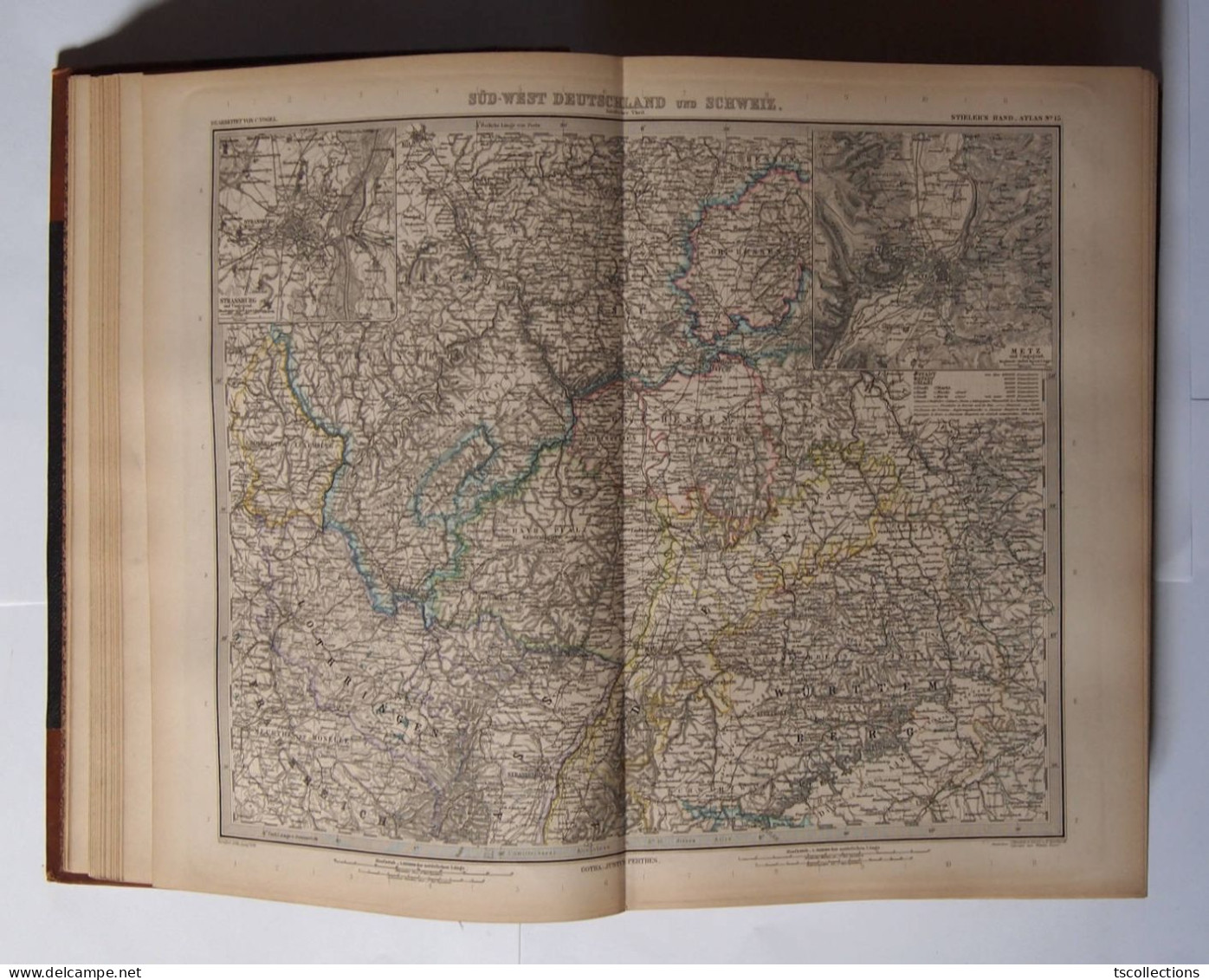 Stieler's Hand Atlas - édition 1898 - Mappemondes