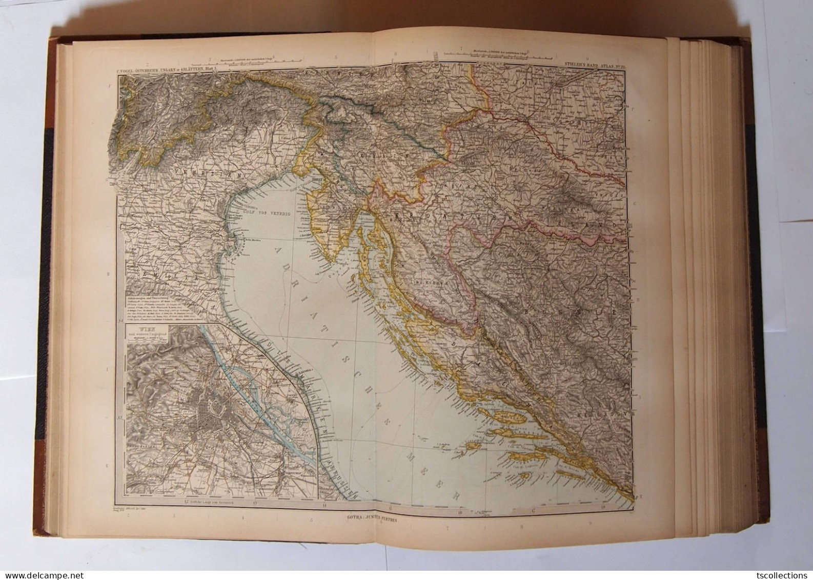 Stieler's Hand Atlas - édition 1898