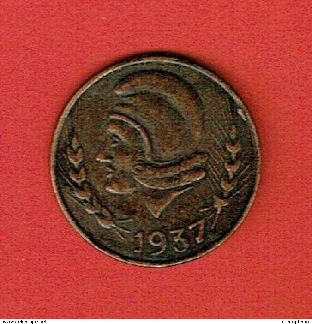 Espagne - Reproduction Monnaie - 25 Centimos 1937 - Consejo Municipal Ibi (Alicante) - Guerre Civile - Zona Repubblicana