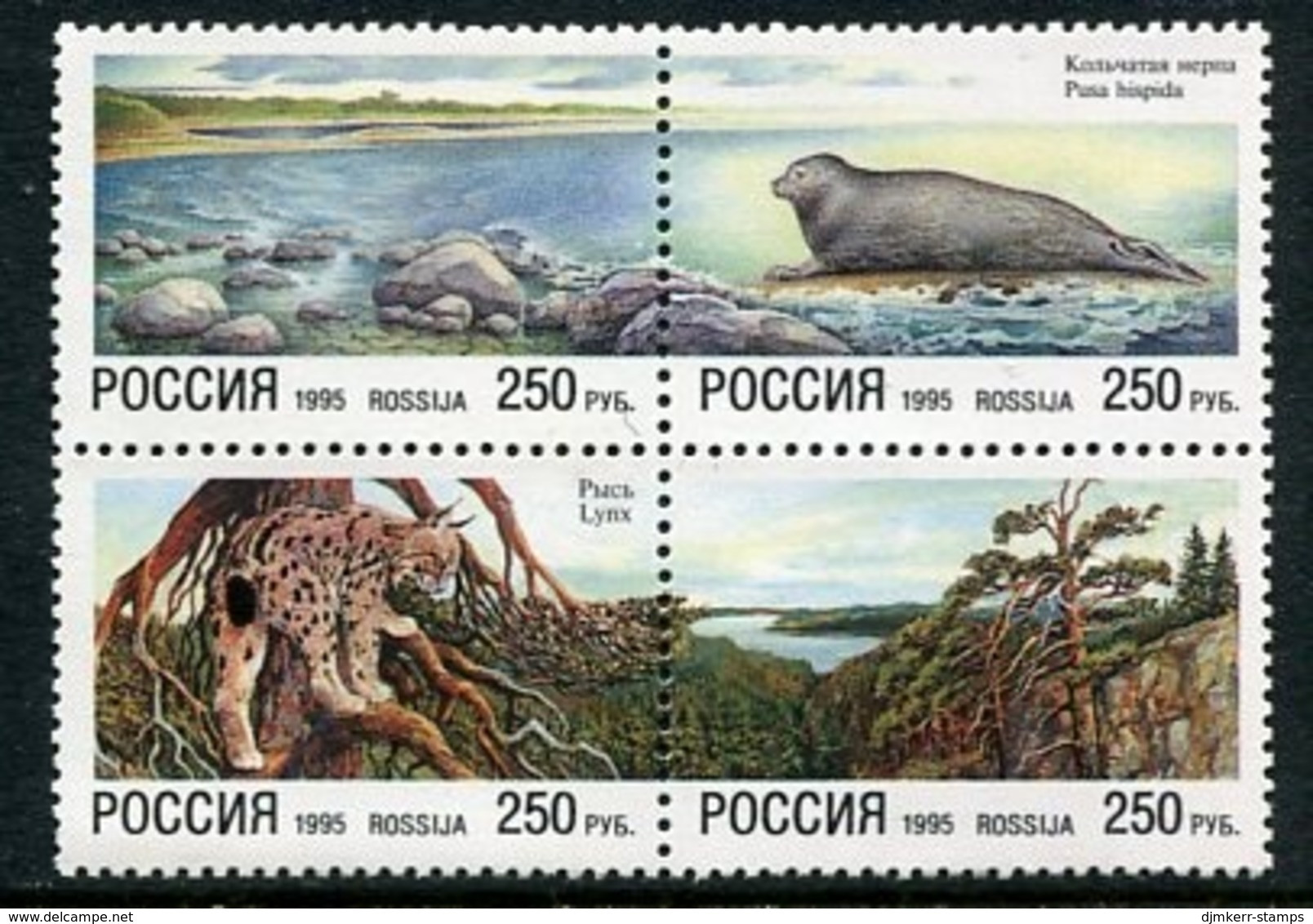 RUSSIA 1995 Nature Protection MNH / **.  Michel 422-25 - Nuovi