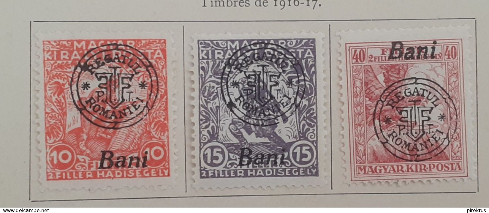Romania 1913-1920 Stamps Lot - Transilvania