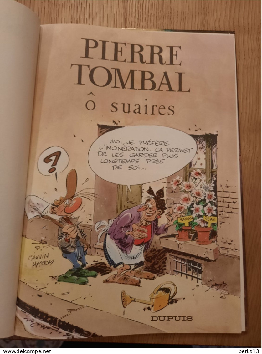 PIerre Tombal 5 ô Suaires 1998 - Pierre Tombal