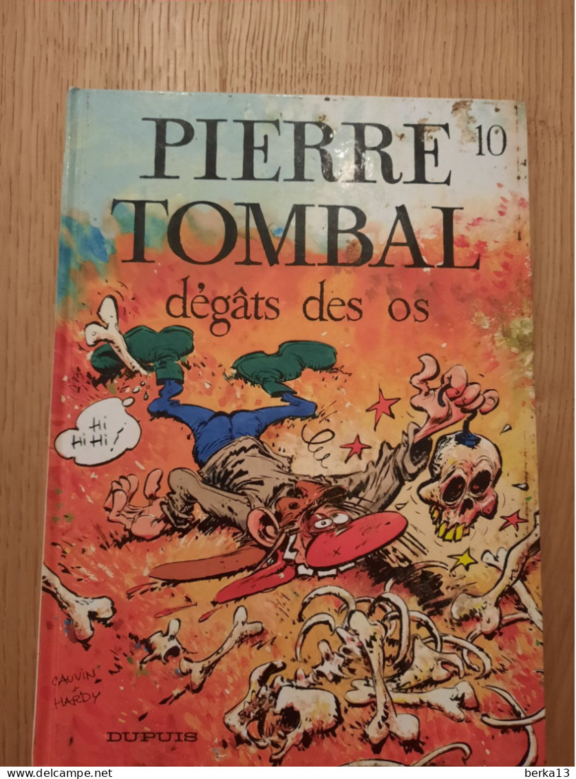 PIerre Tombal 10 Dégâts Des Os 1993 - Pierre Tombal
