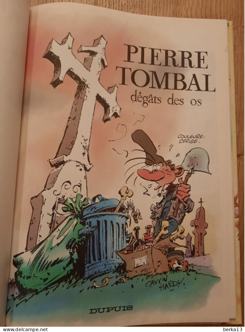 PIerre Tombal 10 Dégâts Des Os 1993 - Pierre Tombal