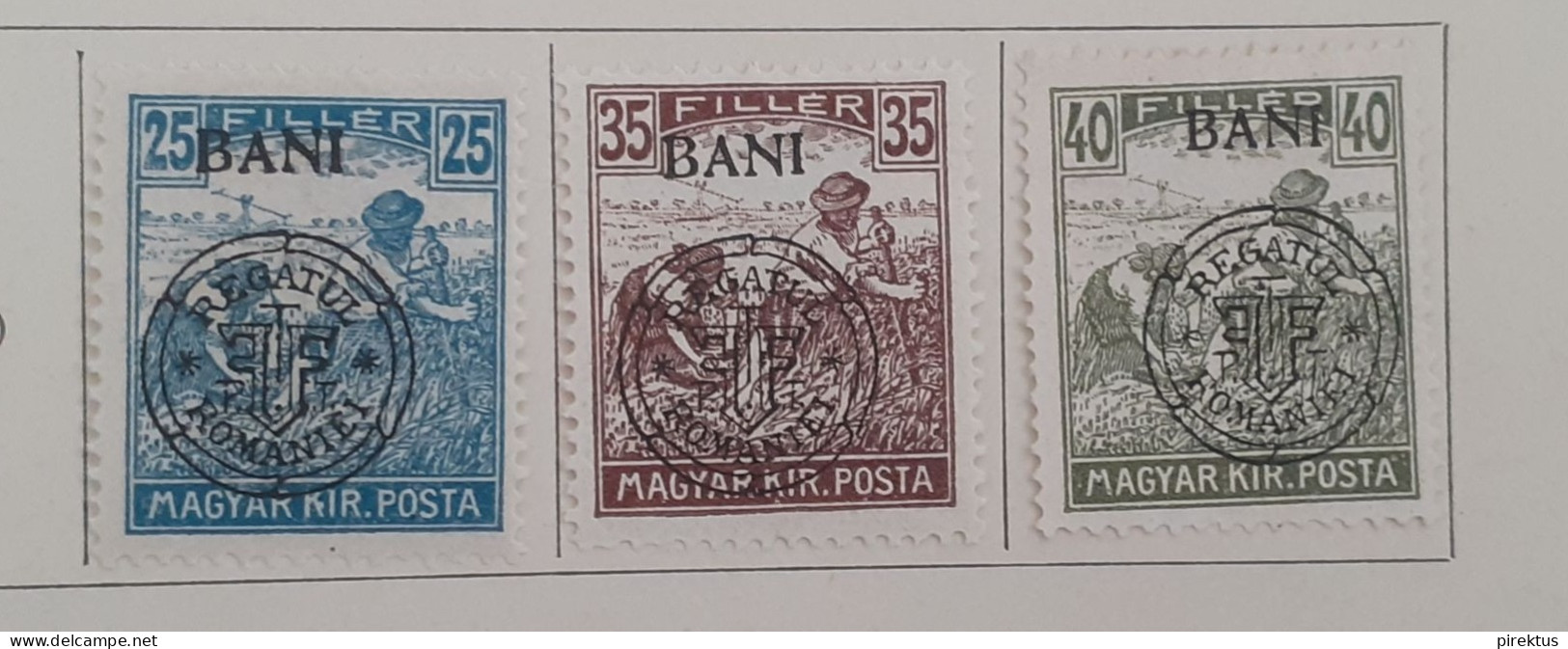 Romania 1913-1920 stamps lot
