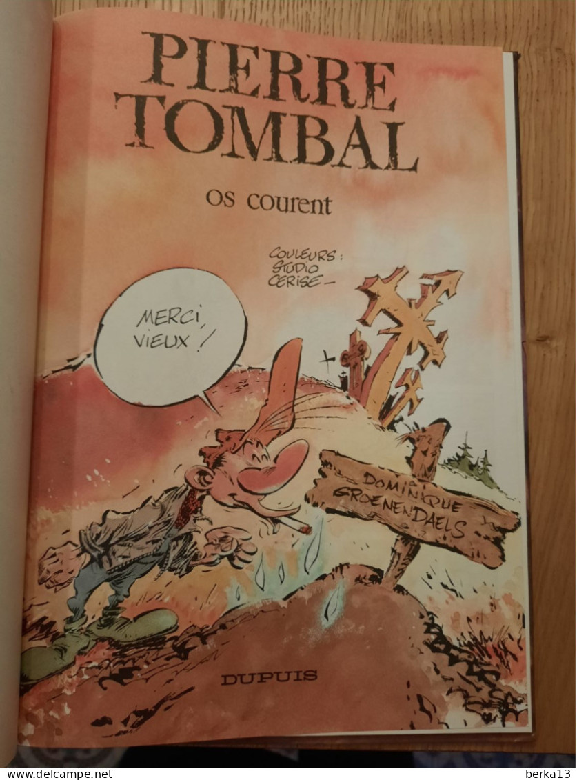 PIerre Tombal 12 Os Courent 1995 - Pierre Tombal