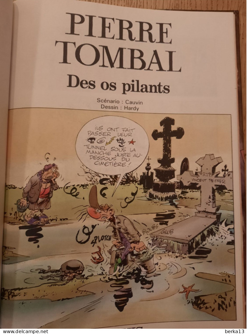 PIerre Tombal 4 Des Os Pilants 1993 - Pierre Tombal