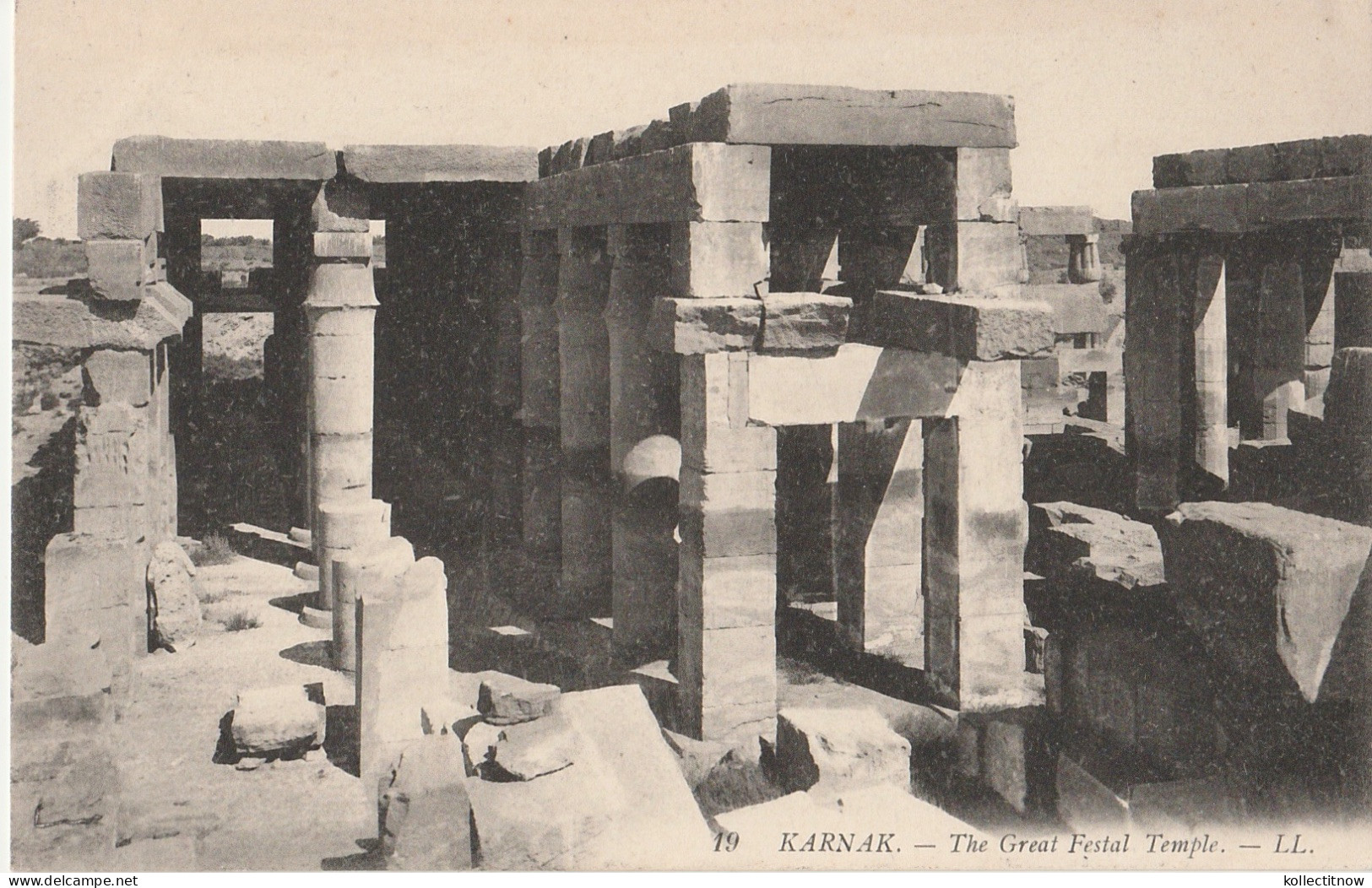 KARNAK - THE GREAT FESTAL TEMPLE - Pyramiden