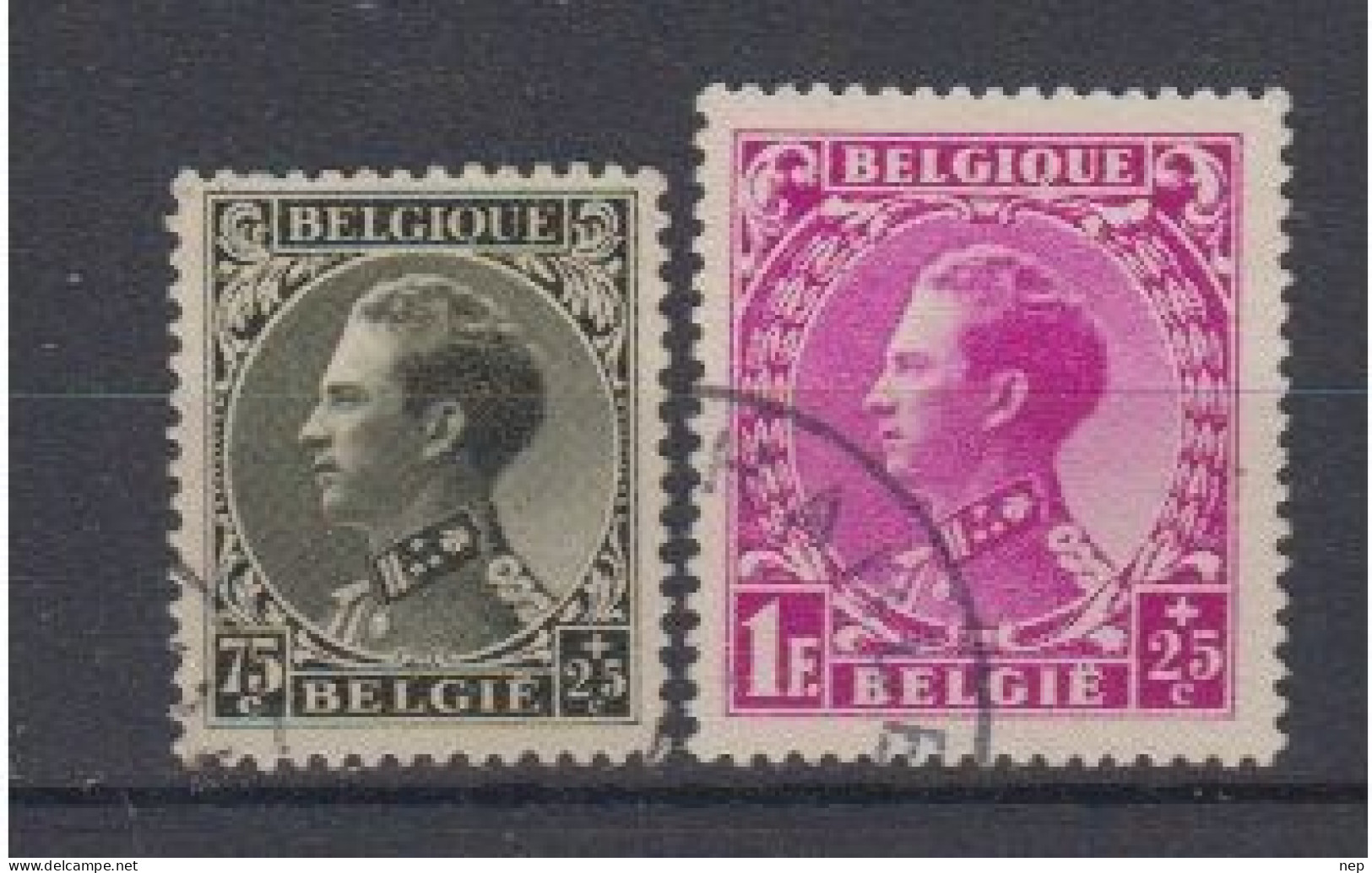 BELGIË - OBP - 1934 - Nr 390+392 - Gest/Obl/Us - 1934-1935 Leopold III.